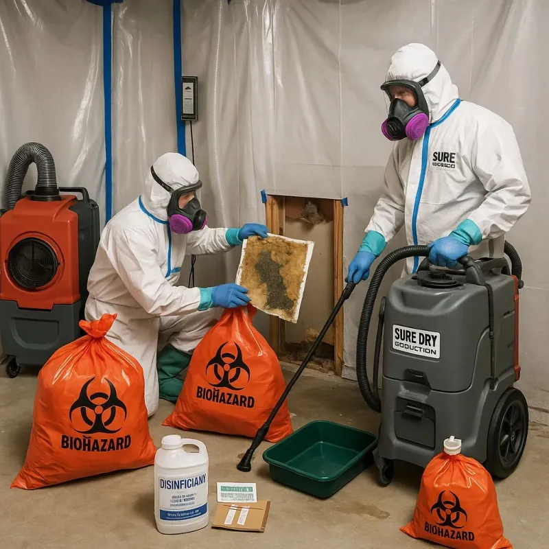 Contaminated Water Handling Protocols process in Bosque County, TX
