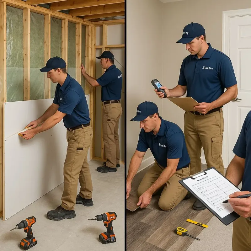 Repairs and Reconstruction process in Bosque County, TX