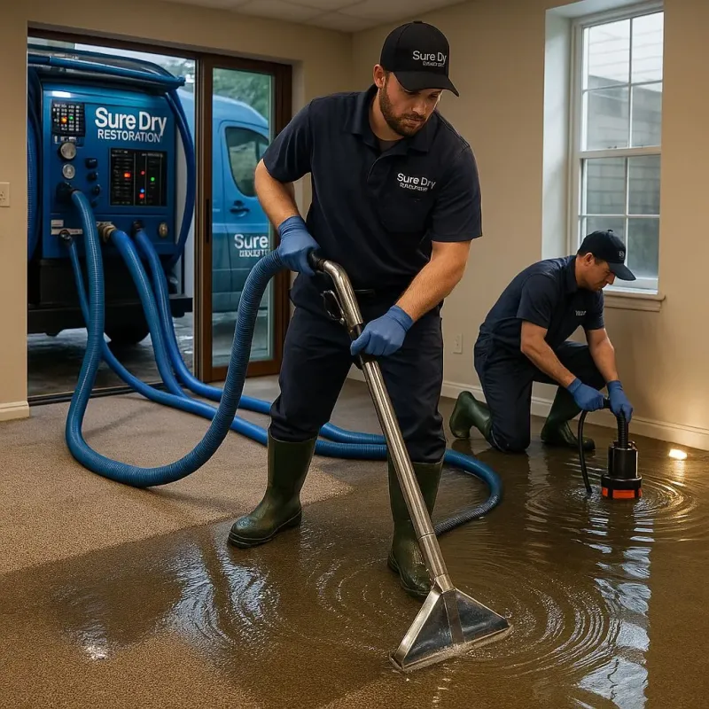 Water Extraction and Removal process in Bosque County, TX
